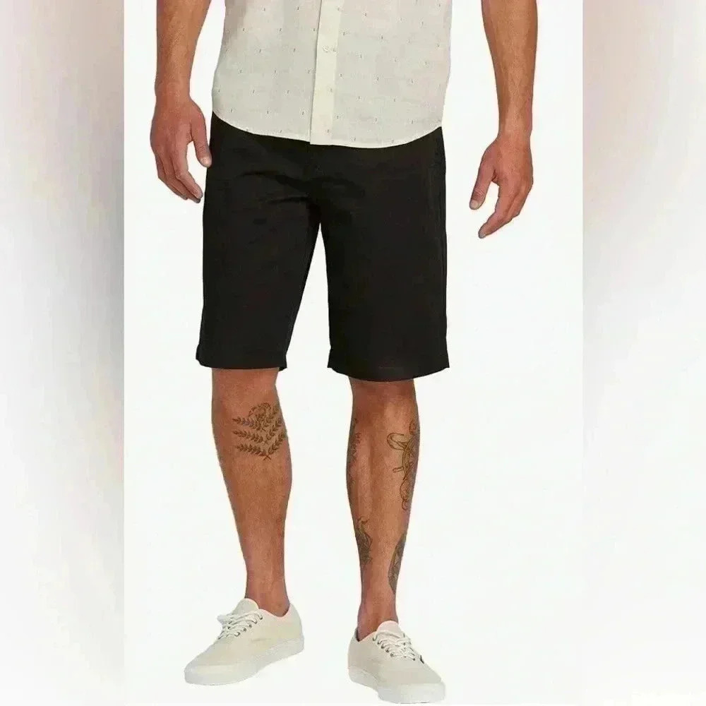 💥Volcom Vmonty Chino Black Shorts 29